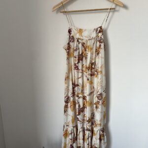 Vestido midi estampado