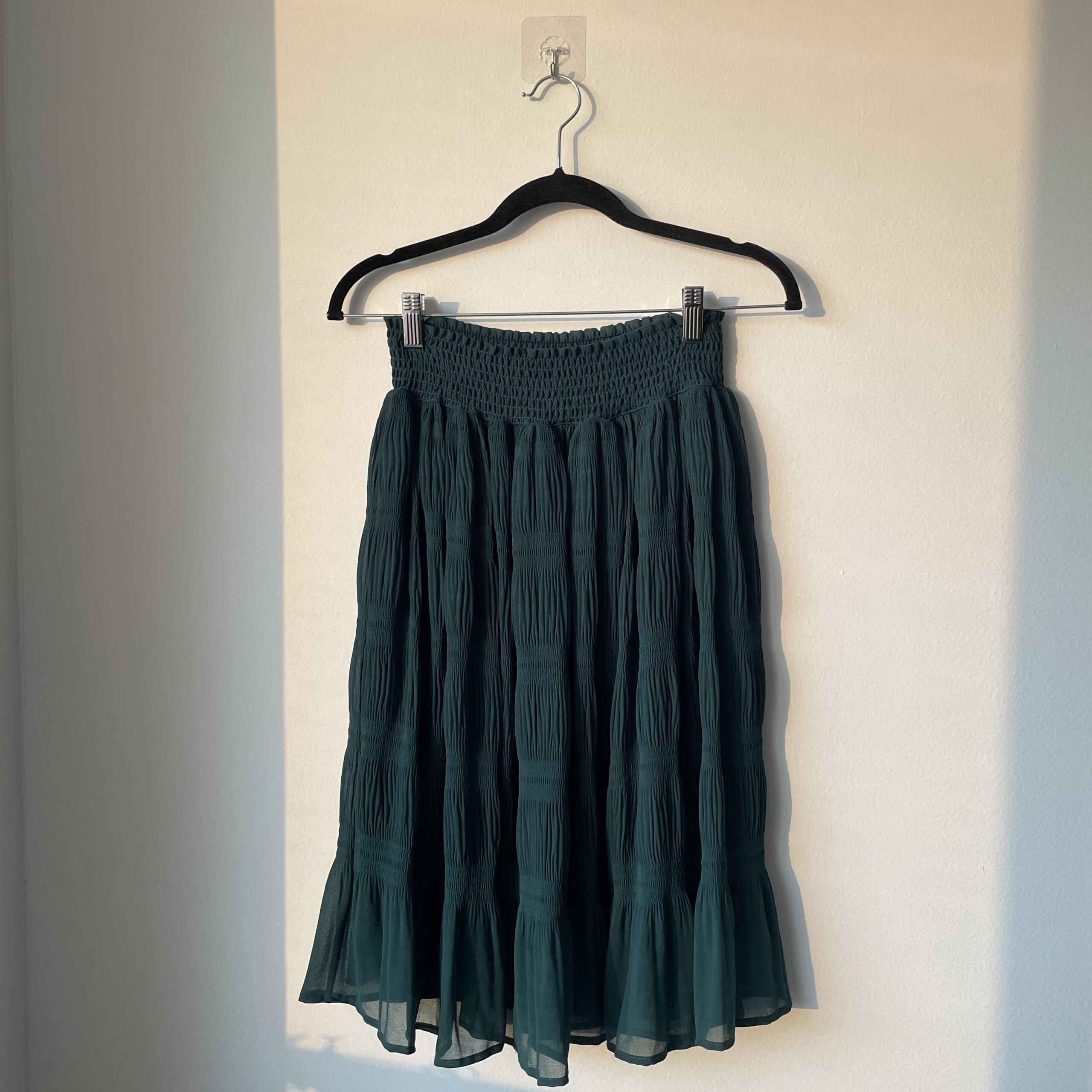 Falda verde